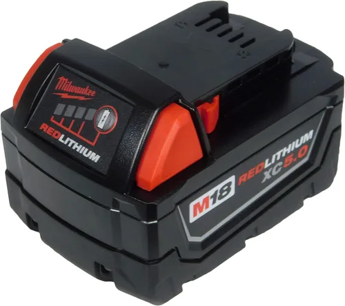Vista 4 de Milwaukee Llave de impacto de alto par 2663-20 de 1/2 pulgada con batería 48-11-1850 5.0Ah