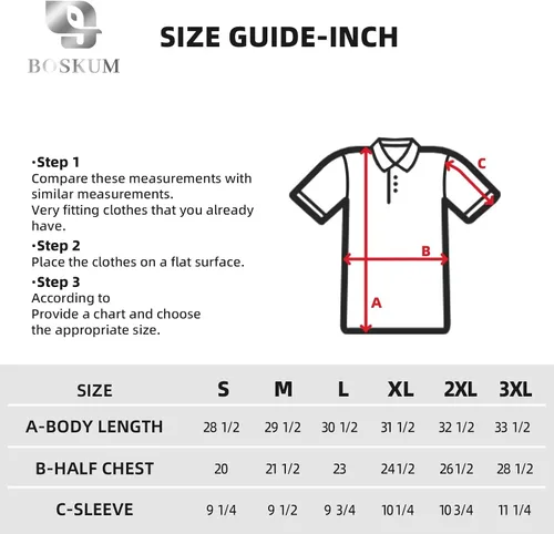 Vista 6 de Polo Shirts for Men Short Sleeve Dry Fit Casual Striped Performance Moisture Wicking Athletic Mens Golf Shirts
