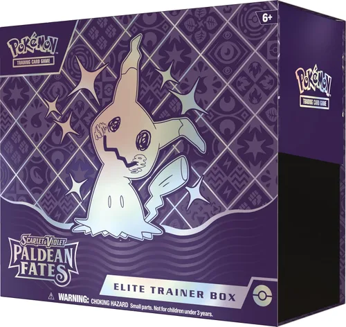 Vista 3 de POKEMON TCG: ESCARLATA Y VIOLETA: DESTINOS PALDEOS: CAJA DE ENTRENADOR DE ÉLITE