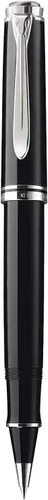 Vista 4 de Pelikan Souverän R400 997502 - Bolígrafo de punta redonda, color negro y azul, 1 unidad Negro/Azul