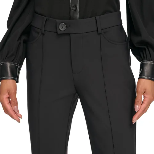 Vista 5 de KARL LAGERFELD Pantalón deportivo de compresión de nailon para mujer