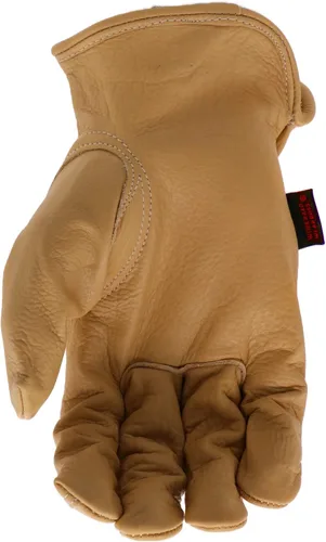 Vista 2 de Boss Men's AquaArmor Durable Cowhide Leather Work Gloves