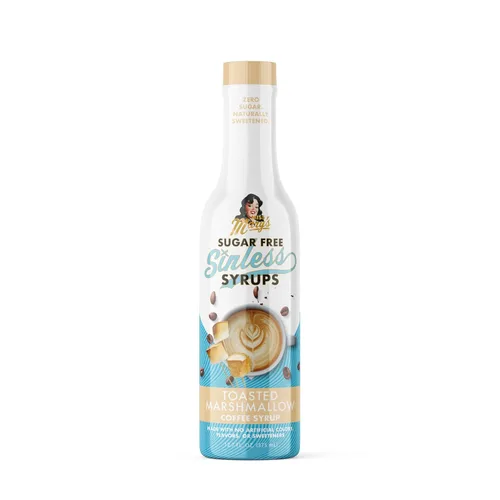 Vista 19 de Jarabe de biscotti de almendras sin azúcar, a base de stevia, sin alcoholes de azúcar ni sucralosa, sin edulcorantes artificiales, ingredientes
