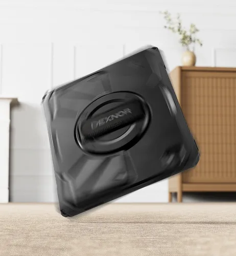Vista 7 de Dexnor Funda protectora resistente para iPad Pro de 13 pulgadas M4 2024, con correa de mano giratoria de 360°, soporte estable grande, protector