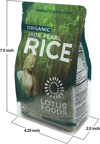 Vista 7 de Lotus Foods Arroz orgánico perlado de jade, 15 onzas (el embalaje puede variar)