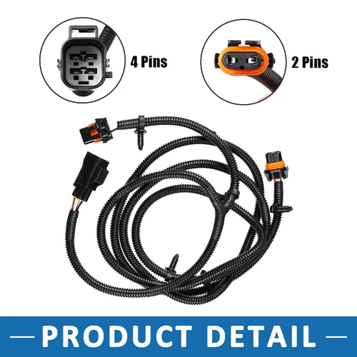 Vista 5 de Arnés de cableado de puente de luz antiniebla 68046303AC para Ram 2500 2011-2018