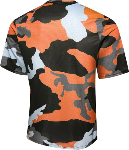 Vista 3 de Wuzfully Camiseta de ciclismo de montaña para hombre, camiseta de motocross, BMX, camisetas de descenso para deportes