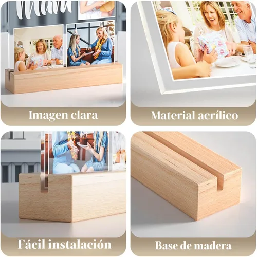 Vista 7 de KoxSmar Marco de fotos personalizado, marco de fotos personalizado, marcos de fotos personalizados, regalos de aniversario personalizados