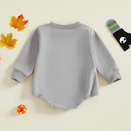 Vista 62 de Kuriozud Mameluco de burbujas para bebé recién nacido, manga larga, suéter de gran tamaño, ropa de otoño e invierno