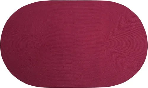 Vista 56 de La colección Better Trends Alpine Braid es una alfombra reversible para interiores duradera y resistente a las manchas 100% polipropileno