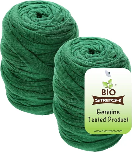 Vista 10 de Lazos Suaves Extra Anchos para Árboles - Soporte Fuerte y Elástico para Plantas Grandes y Árboles Jóvenes - Cinta Verde de Jardín Cortada a Medida
