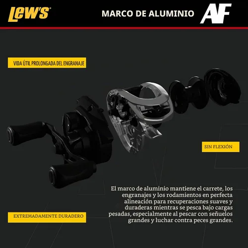 Vista 7 de Carrete Baitcast Lew's SuperDuty 300 Speed Spool