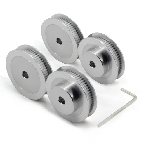 Vista 22 de 2GT Poleas de 30 dientes de 0.197 in de diámetro 30T Poleas de correa de distribución de aluminio para correa de 0.236 in de ancho, piezas