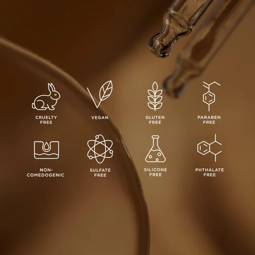 Vista 10 de + Lux Unfiltered N°12 Gotas para broncear la cara - Gotas de bronceado no comedogénicas para la cara con ácido hialurónico, vitamina E y aceite