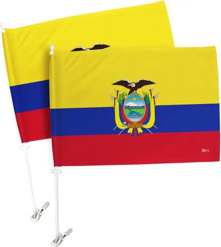 Vista 88 de Paquete de bandera de coche de la Copa del Mundo 2022 de Gales, bandera americana para carros, decoración de automóviles, pancarta pequeña