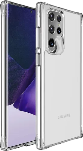 Vista 3 de Prodigee Hero Clear Funda para Samsung Galaxy S22 Ultra Transparente Transparente Transparente Probado contra caídas de grado militar