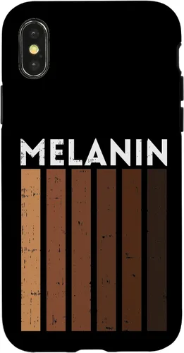 Vista 4 de Funda de regalo afroamericana para iPhone 14 Melanin Shades Black History Pride