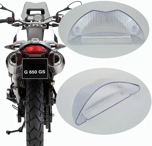 Vista 4 de Compatible con BMW - 2003-2008 F650GS, 2004-2007 F650GS Dakar, 2008-2016 G650GS, 2011-2015 G650GS Sertao; luz trasera LED de freno de la lámpara