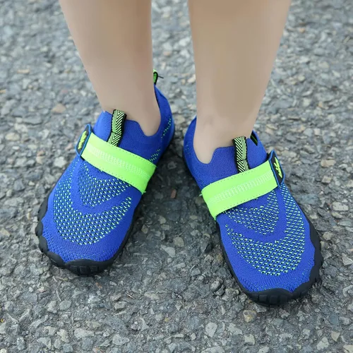 Vista 5 de UBFEN - Zapatos para el agua para niños y niñas, acuáticos y livianos, de secado rápido para ir a la playa, practicar deportes y natación, es como