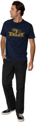 Vista 280 de LOGOVISION Official Collegiate One Color Distressed Logo Short Sleeve for Men & Women T Shirt Collection 3