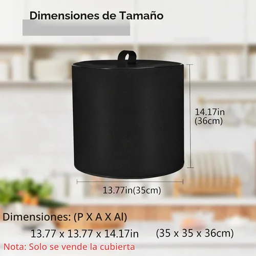 Vista 3 de Cubierta antipolvo para olla a presión multicocina Instant Pot Duo Plus 9
