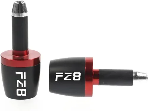 Vista 7 de Universal Handlebar Grips Bar Ends Cap Counterweight Plugs Slide for Ya&maha FZ8 FZ 8 FZ8R FZ8S 2010-2023 2022 2021 2020 Handlebars Plugs