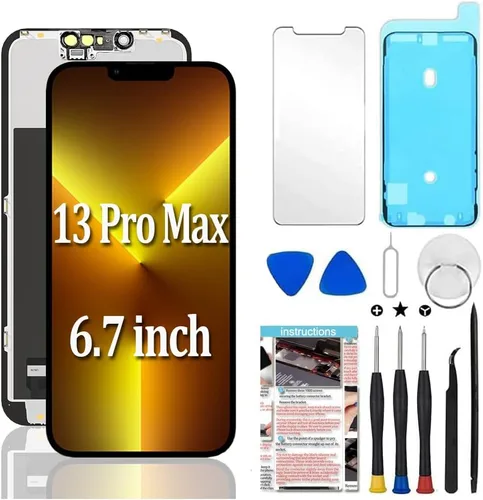 Vista 8 de Fixerman Reemplazo de pantalla LCD táctil 3D con herramienta de reparación, compatible con el modelo A2176, A2398, A2399, A2400