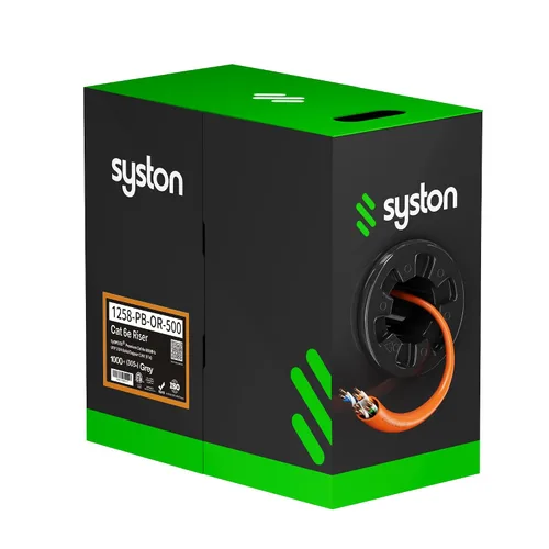 Vista 21 de Cable de Internet Ethernet Cat6e – 10 pies, 600 MHz 23AWG de alambre de cobre sólido desnudo apto para exteriores/interiores, sin extremos de 10