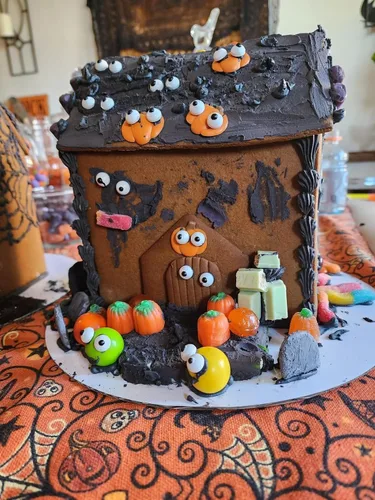Vista 6 de Halloween Weraru Globos de ojos grandes de caramelo, bolas de ojos, dulces para pasteles, adornos de galletas, postres, decoraciones