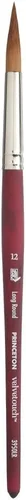 Vista 16 de Princeton Velvetouch Mini Pincel Filbert, Sintético, Mango Corto, Tamaño 0, 1 Unidad