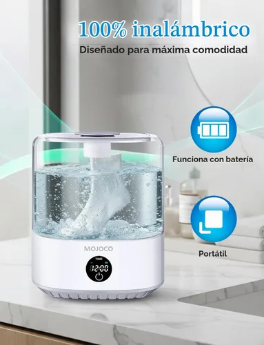 Vista 2 de MOJOCO Mini lavadora – Lavadora portátil pequeña de 3 litros con 3 modos de lavado para ropa interior, calcetines y ropa de bebé – Mini lavadora