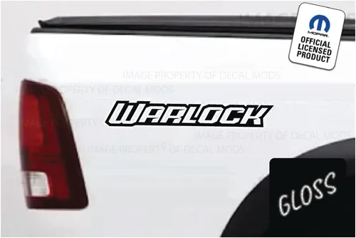 Vista 20 de Adhesivo gráfico Warlock Bedside para Dodge Ram (juego de 2) [rosa bebé] - CSOFTPINK SD3W0