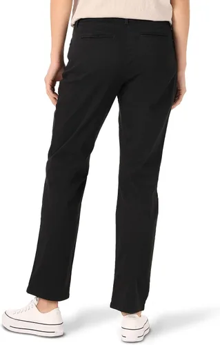 Vista 3 de Lee Pantalón de pierna recta para todo el día para mujer, Negro