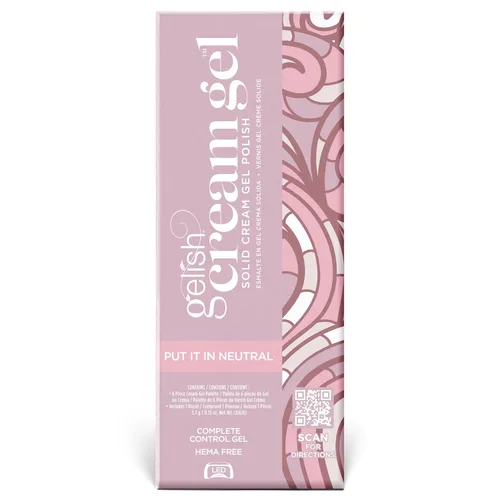 Vista 3 de Gelish Cream Gel – Solid Soak-Off Professional Gel Polish for Salon Quality Manicure with Brush, LED Cure, Long-Lasting, High Shine, Easy Application