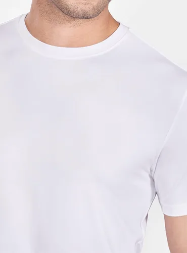 Vista 5 de DAVID ARCHY Men's Anti-Odor Micro Modal Undershirt V-Neck Tees Ultra Comfy T-Shirts for Men 3 Pack