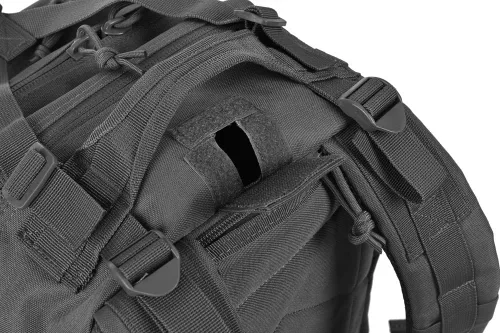 Vista 5 de REEBOW GEAR Mochila táctica para hombre, estilo militar, Molle, paquete de asalto estilo militar, mochila para insectos (34L negro)