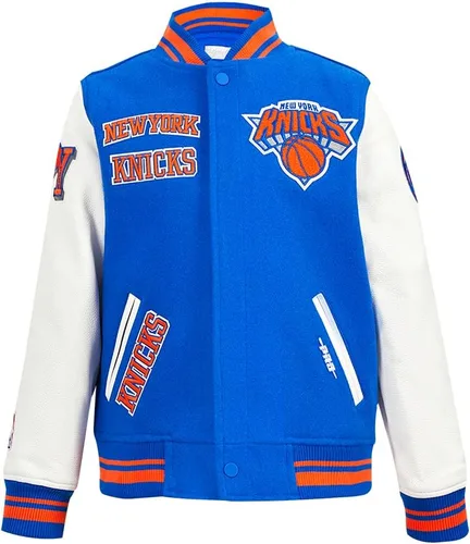 Vista 12 de Pro Standard Chaqueta Varsity clásica retro de la NBA para niños grandes