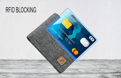 Vista 118 de Lanyani Carteras RFID Bifold Simple