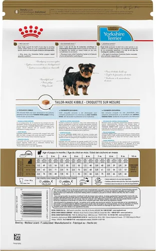 Vista 2 de Royal Canin Breed Health Nutrition Yorkshire Terrier Cachorro Alimento Seco para Perros, Bolsa de 2.5 lb