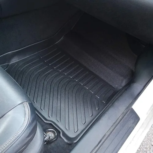 Vista 4 de Alfombrillas de repuesto para Toyota Camry 2012-2017, protección para todo tipo de clima, ajuste personalizado, alfombras impermeables, accesorios