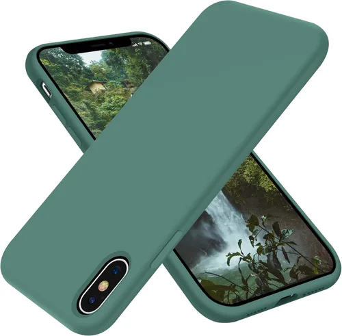Vista 279 de OTOFLY - Funda para iPhone 8, iPhone 7, serie suave y sedosa, calidad prémium, botones de silicona suave, funda protectora compatible con iPhone 7