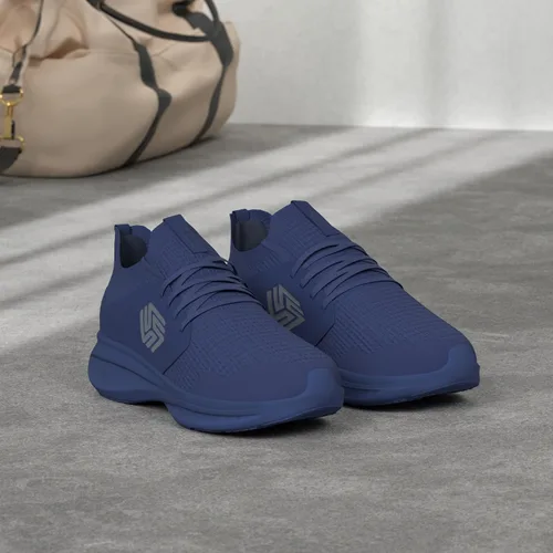 Vista 3 de Giniros Zapatos para Caminar Sin Cordones para Hombre Zapatos para Correr Antideslizantes Zapatos de Entrenamiento Transpirables Zapatillas Ligeras