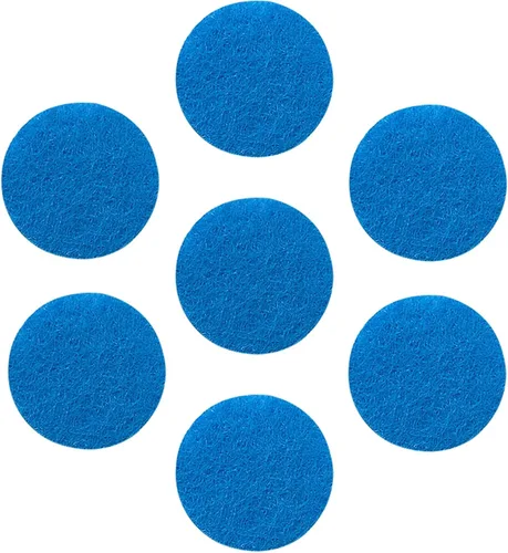 Vista 16 de tBesme Círculos de fieltro adhesivos negros; círculos adhesivos de fieltro negro para bricolaje y costura artesanal, 1 pulgada, paquete de 100