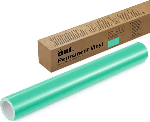 Vista 18 de ANT Melocotón, rollo de vinilo permanente de 24" x 4,5 m, rollo de vinilo adhesivo, para proyecto DIY, calcomanía, pegatina, compatible con Cricut