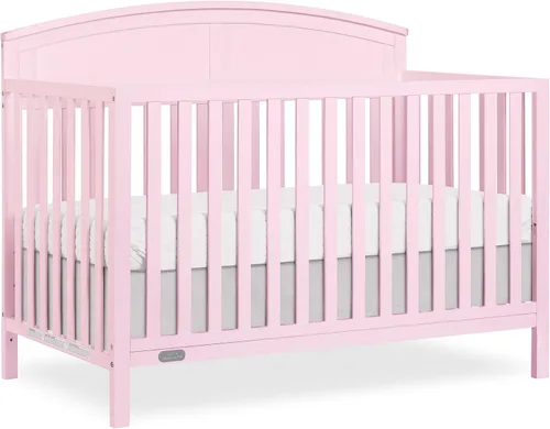 Vista 16 de Dream On Me Storybrooke - Cuna convertible con cajón de almacenamiento 5 en 1: se convierte en cama de día y tamaño matrimonial, altura ajustable