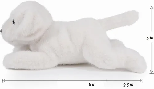 Vista 3 de Ice King Bear Labrador - Peluche de cachorro de 8 pulgadas de longitud