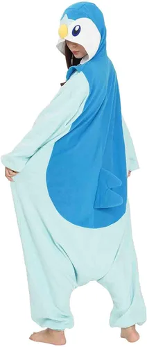 Vista 7 de SAZAC Kigurumi - Pokemon - Piplup - Mono mono disfraz de Halloween