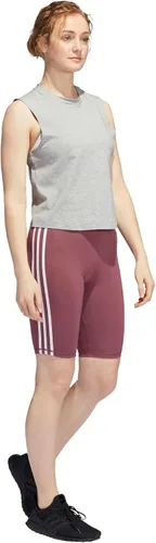Vista 3 de adidas Pantalones cortos de ciclismo de 3 rayas Sportswear Essentials para mujer