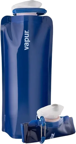Vista 14 de Vapur Botella Flexible y Plegable de Boca Ancha Anti-Botella con Mosquetón Desmontable, Hidratación Conveniente y Portátil para Viajes y Aventuras