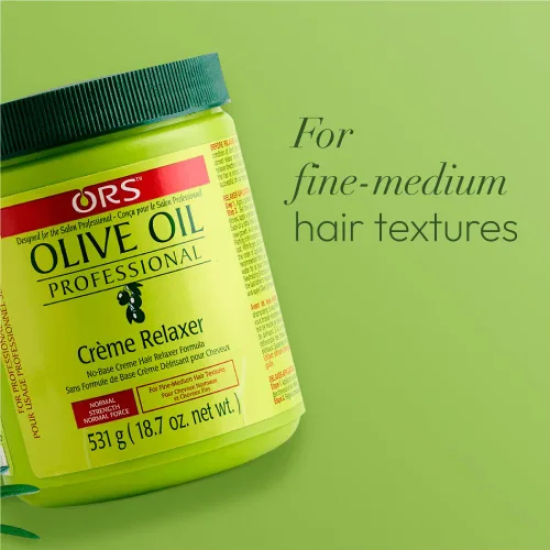 Vista 9 de ORS Aceite de oliva profesional crema relajante fuerza normal 18.75 onzas